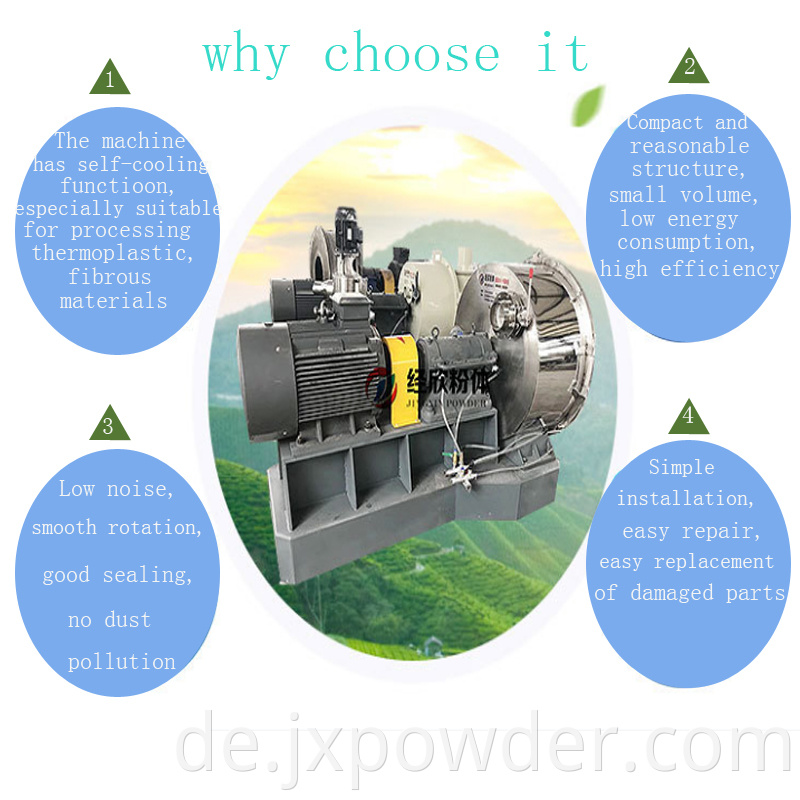 Dry Grinding Powder Machinery Micronizer Air Jet Mill